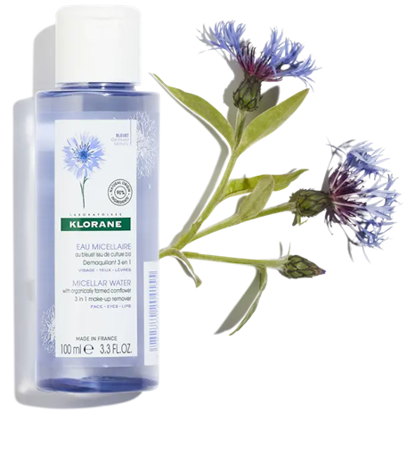 Klorane Acqua Micellare al Fiordaliso BIO 3 in 1 100 ml